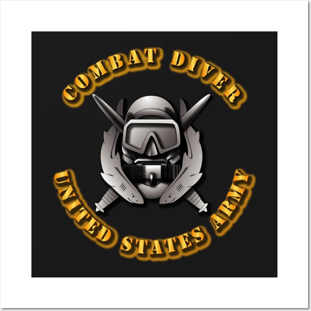 Army - Combat Diver Wall Art by twix123844